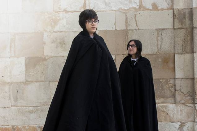 Stephanie Manchado Pereira (à dir) e Rafaella Cunha (à esq), estudantes da universidade de Coimbra Stephanie Manchado Pereira (à dir) e Rafaella Cunha (à esq), estudantes da universidade de Coimbra