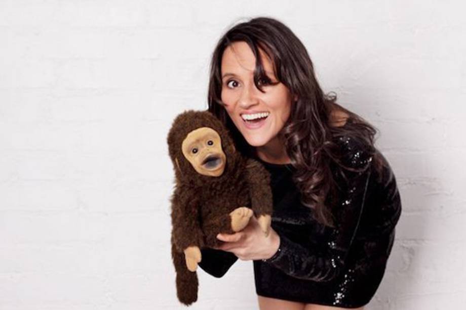 A humorista Nina Conti