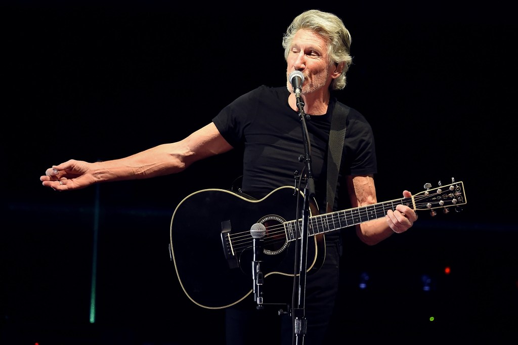 O músico Roger Waters, autor de 'Another Brick in the Wall (Part 1) com o Pink Floyd -