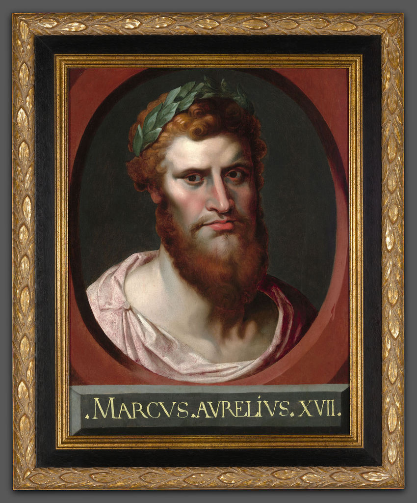 Retrato do Imperador Marco Aurélio, pintado por Peter Paul Rubens