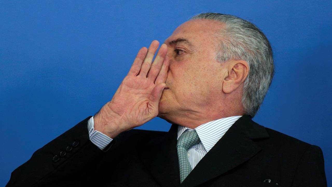 O presidente Michel Temer