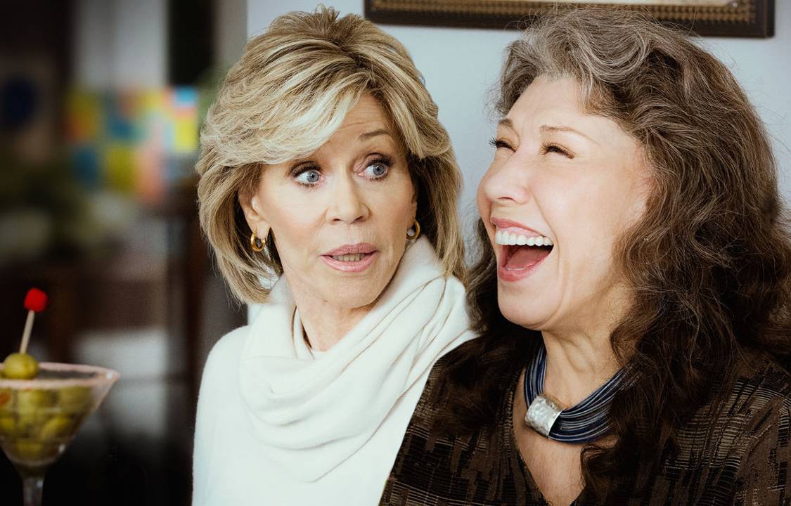 Cena da série 'Grace and Frankie'