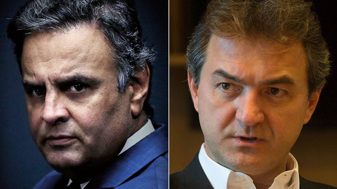 Aécio Neves e Joesley Batista