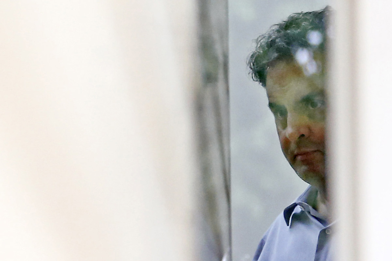 O senador afastado Aécio Neves