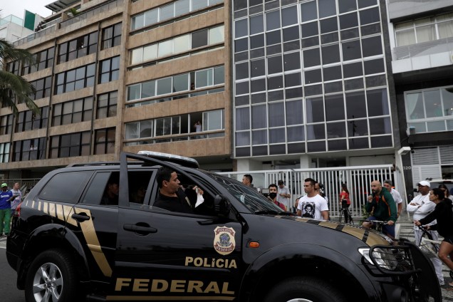 Polícia Federal cumpre mandado de busca e apreensão em uma das propriedades do senador Aecio Neves, no Rio de Janeiro - 18/05/2017
