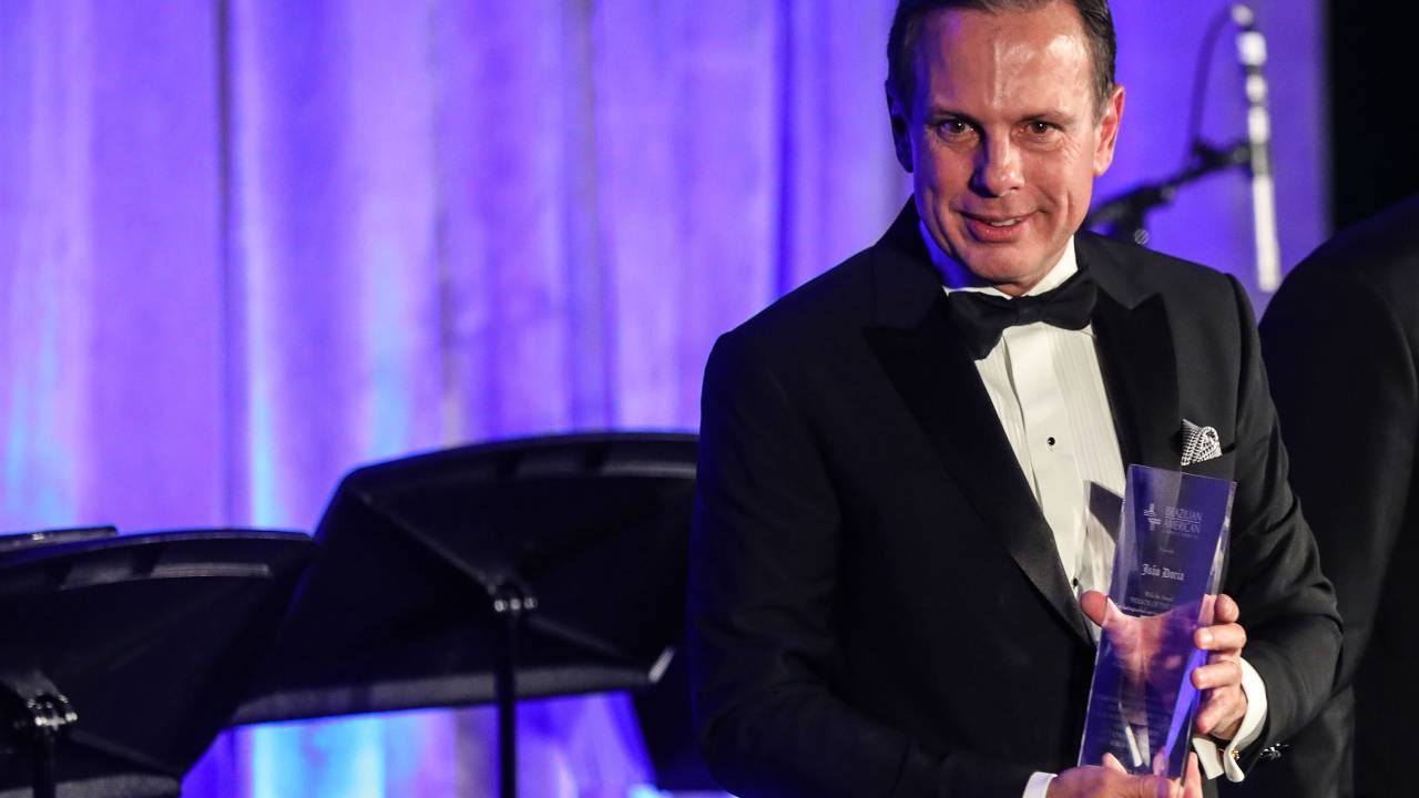 O prefeito de SP, João Doria (PSDB)