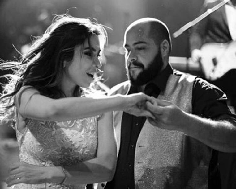 Patricia Abravanel dança com Tiago Abravanel