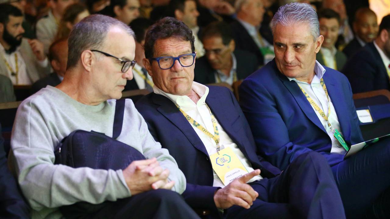 Marcelo Bielsa, Fabio Capello e Tite