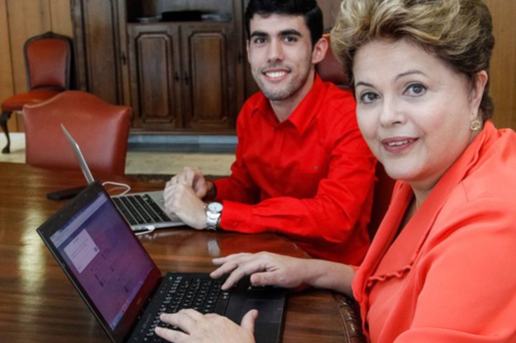 Dilma Rousseff e Jeferson Monteiro