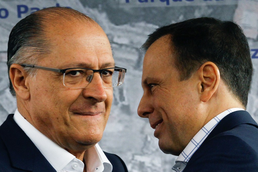 O prefeito João Doria e o governador Geraldo Alckmin - 25/05/2017