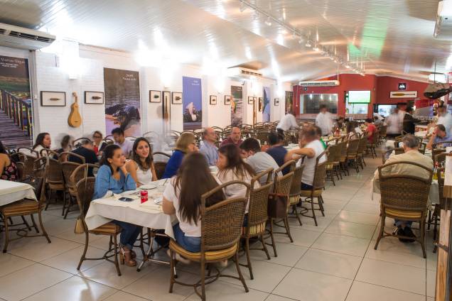 Rodízio de peixes: a maioria dos clientes opta pelo sistema Rodízio de peixes: a maioria dos clientes opta pelo sistema