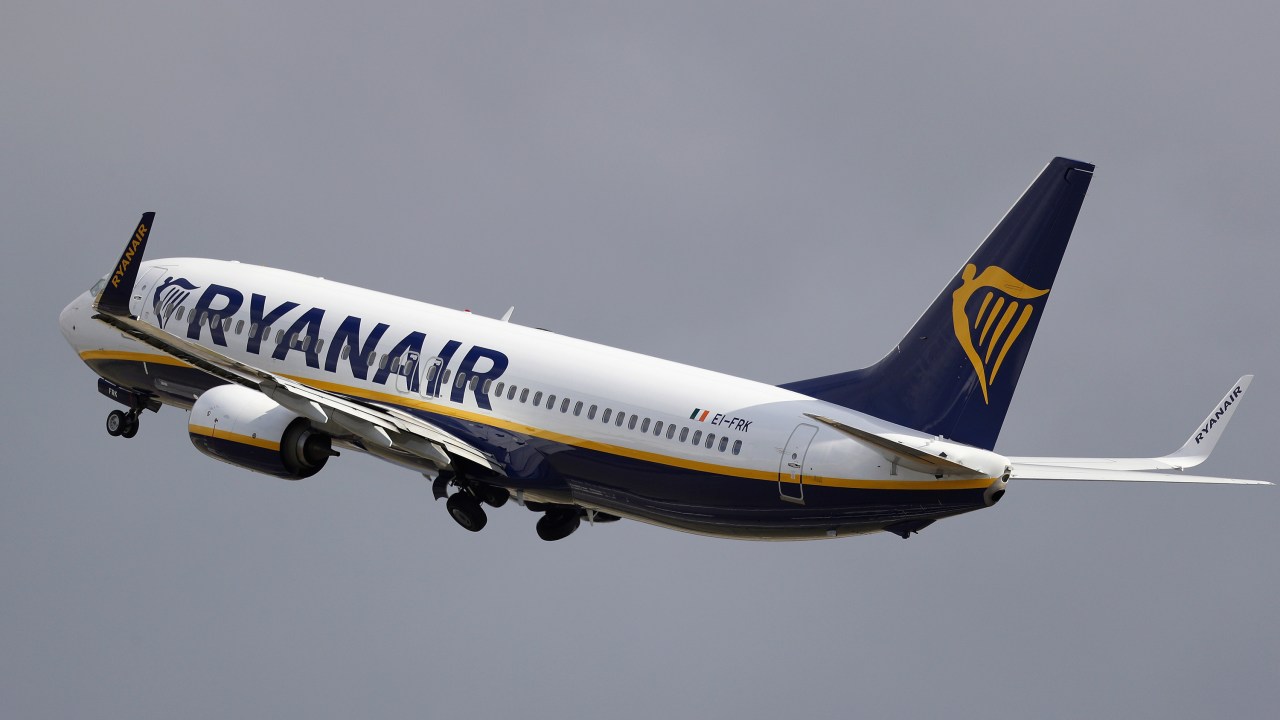 Avião da Ryanair