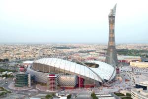 Estádio Internacional Khalifa em Doha,no Catar