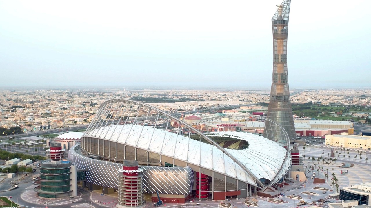 Estádio Internacional Khalifa em Doha,no Catar