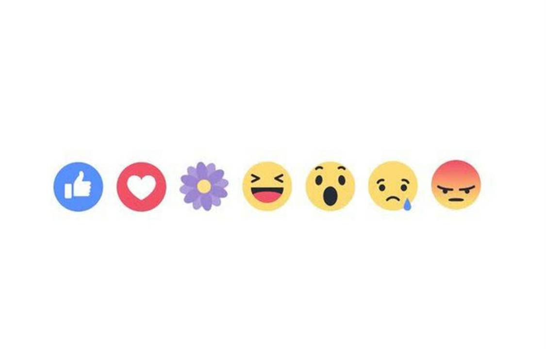 Reações do Facebook
