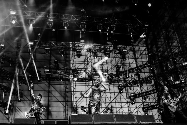 Show da banda Five Finger Death Punch no Maximus Festival 2017, realizado no Autódromo de Interlagos, na zona sul de São Paulo - 13/05/2017