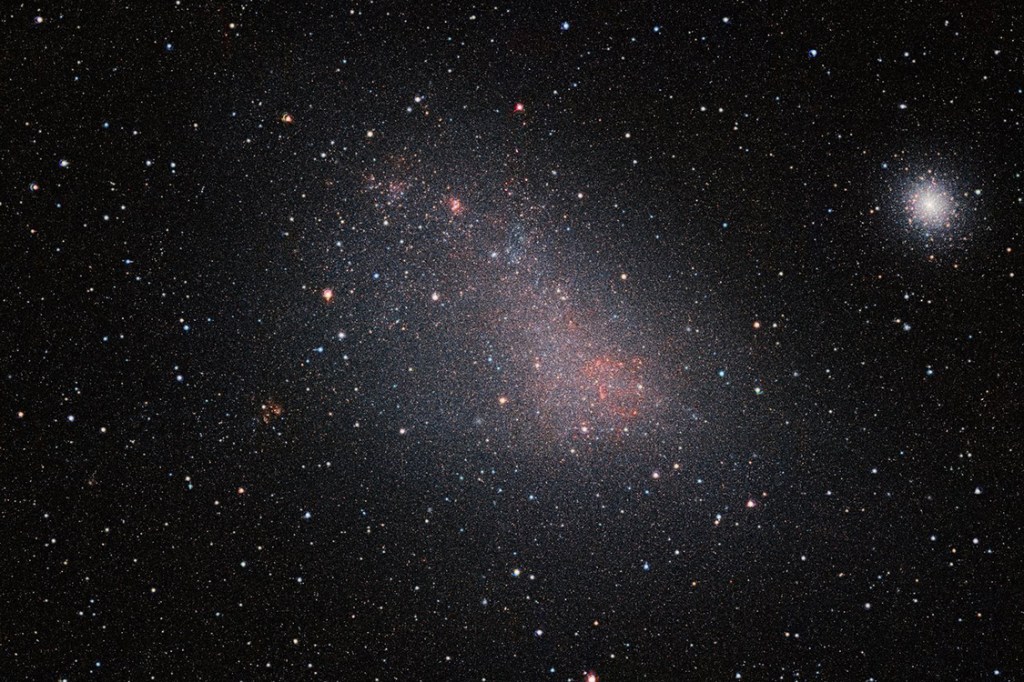 Telescópio VISTA fotografa galáxia anã próxima à Via Láctea