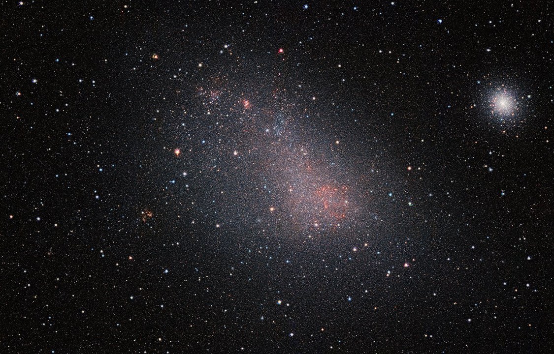 Telescópio VISTA fotografa galáxia anã próxima à Via Láctea