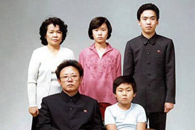 Família de Kim Jon-il