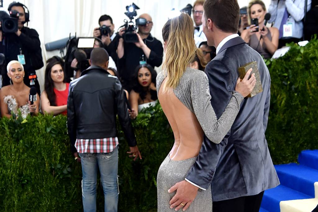Gisele Bundchen e Tom Brady no MET Gala em Nova York - 01/05/2017