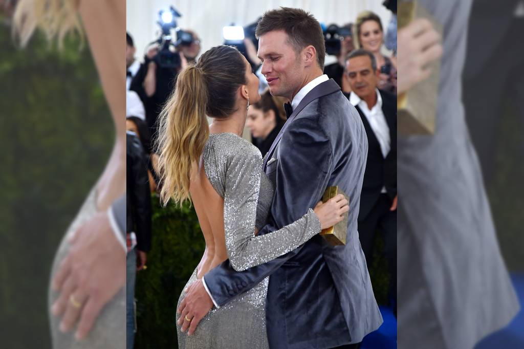 Gisele Bundchen e Tom Brady no MET Gala em Nova York - 01/05/2017