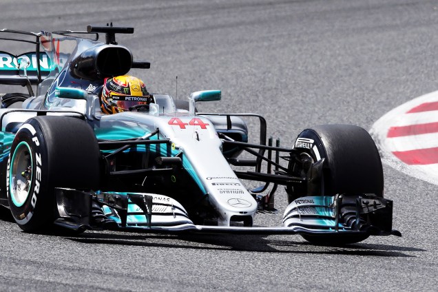 Lewis Hamilton durante o Grande Prêmio da Espanha, quinta etapa da temporada 2017 da Fórmula 1 - 14/05/2017