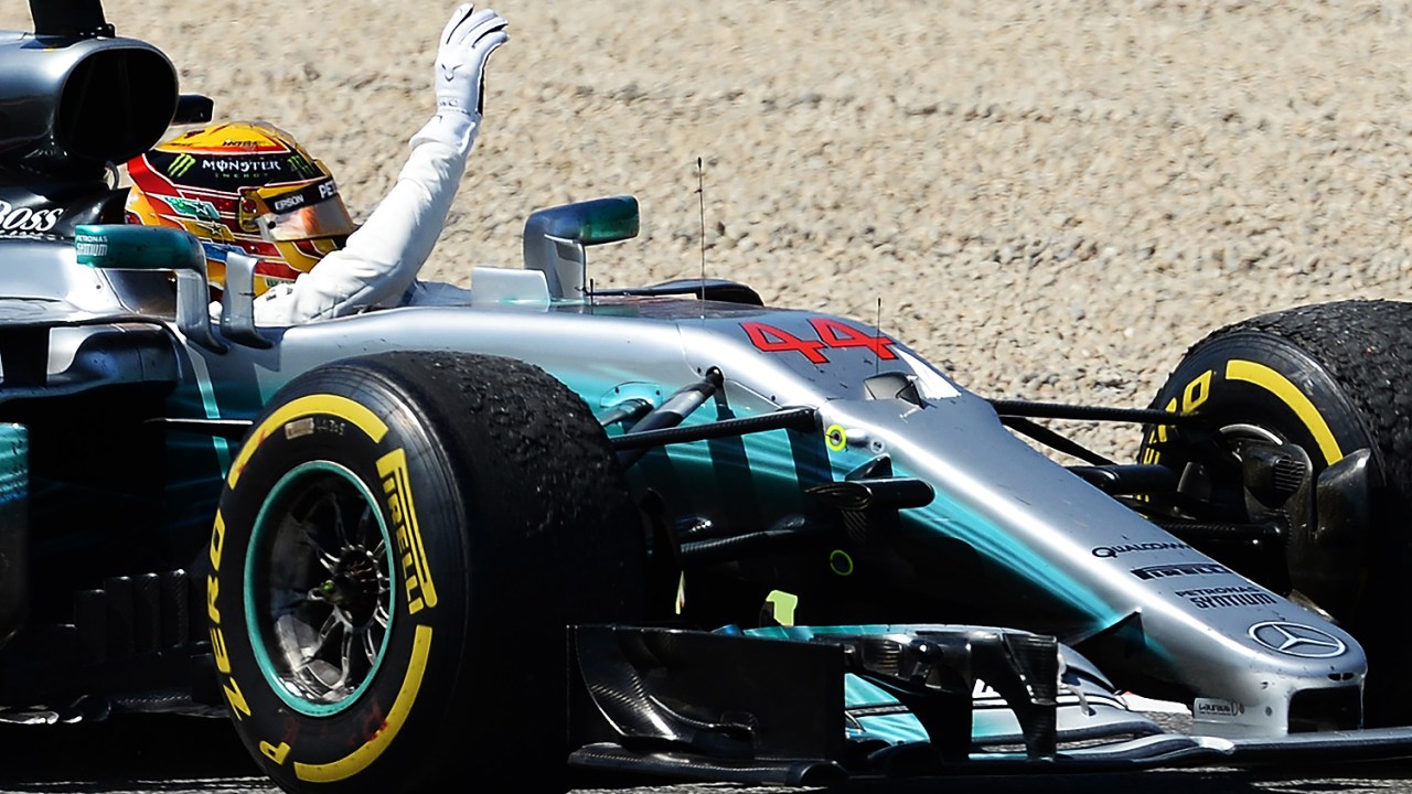 O inglês Lewis Hamilton, da Mercedes