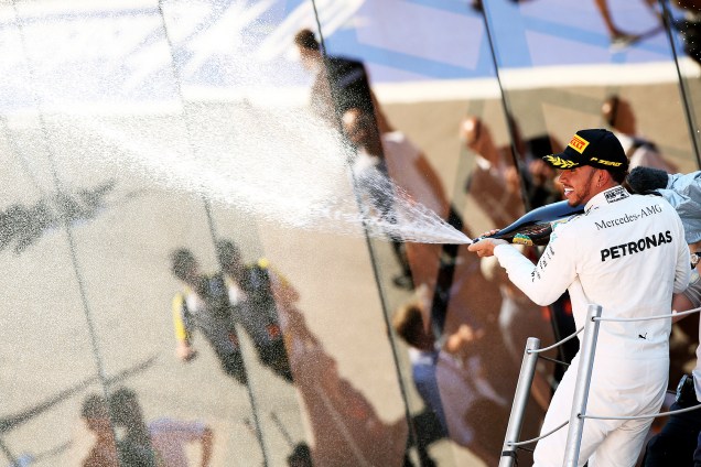 O inglês Lewis Hamilton, da Mercedes, conquistou a vitória no Grande Prêmio da Espanha de Fórmula 1 - 14/05/2017