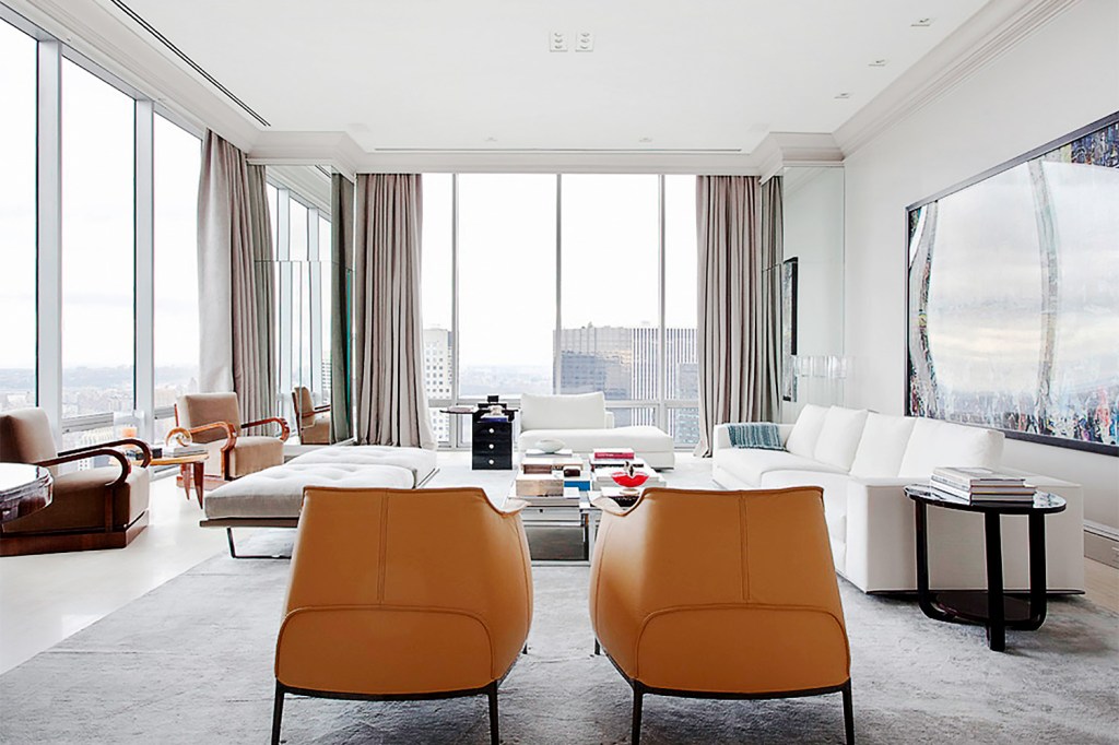 CONFORTO NA BIG APPLE - A vista inigualável da sala do apartamento de Joesley na Quinta Avenida, em Nova York: mais de 20 milhões de dólares