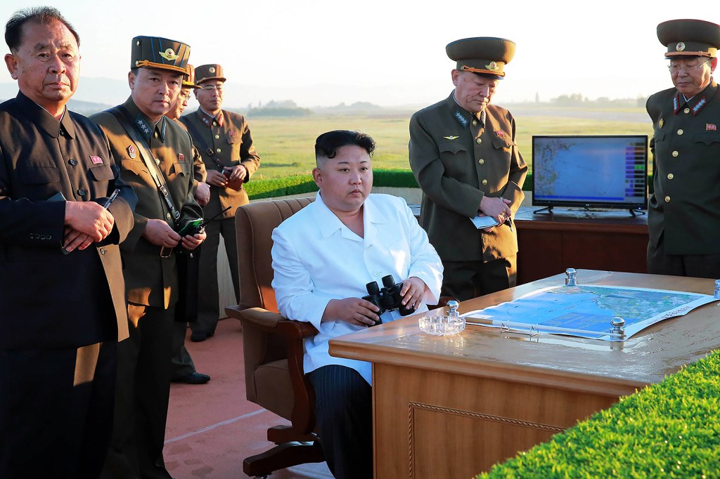 O ditador norte-coreano, Kim Jong-un - Coréia do Norte