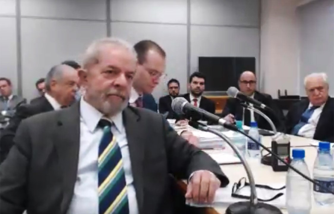 Depoimento de Lula a Sergio Moro em Curitiba - Operação Lava Jato