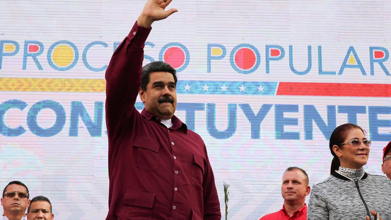 O presidente da Venezuela, Nicolás Maduro - 19/05/2017