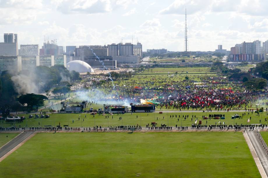 Manifestação em Brasília contra o Governo Temer e pela convocação de eleições diretas - 24/05/2017