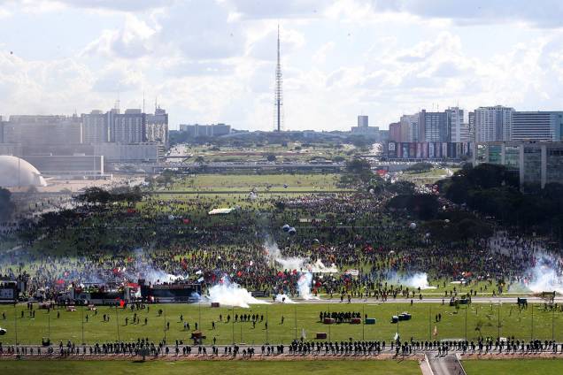 Manifestação em Brasília contra o Governo Temer e pela convocação de eleições diretas - 24/05/2017