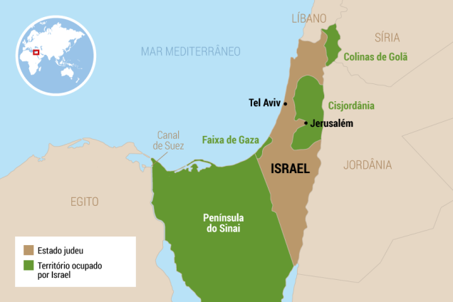 9 de junho de 1967 - Israel conquista as Colinas de Golã