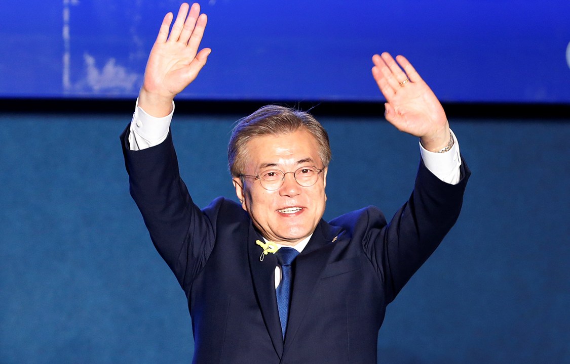 Moon Jae-in é eleito presidente da Coreia do Sul