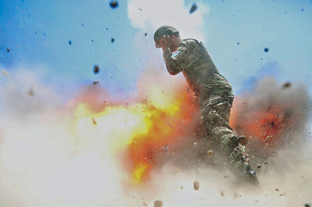 Fotógrafa registra explosão antes de morrer