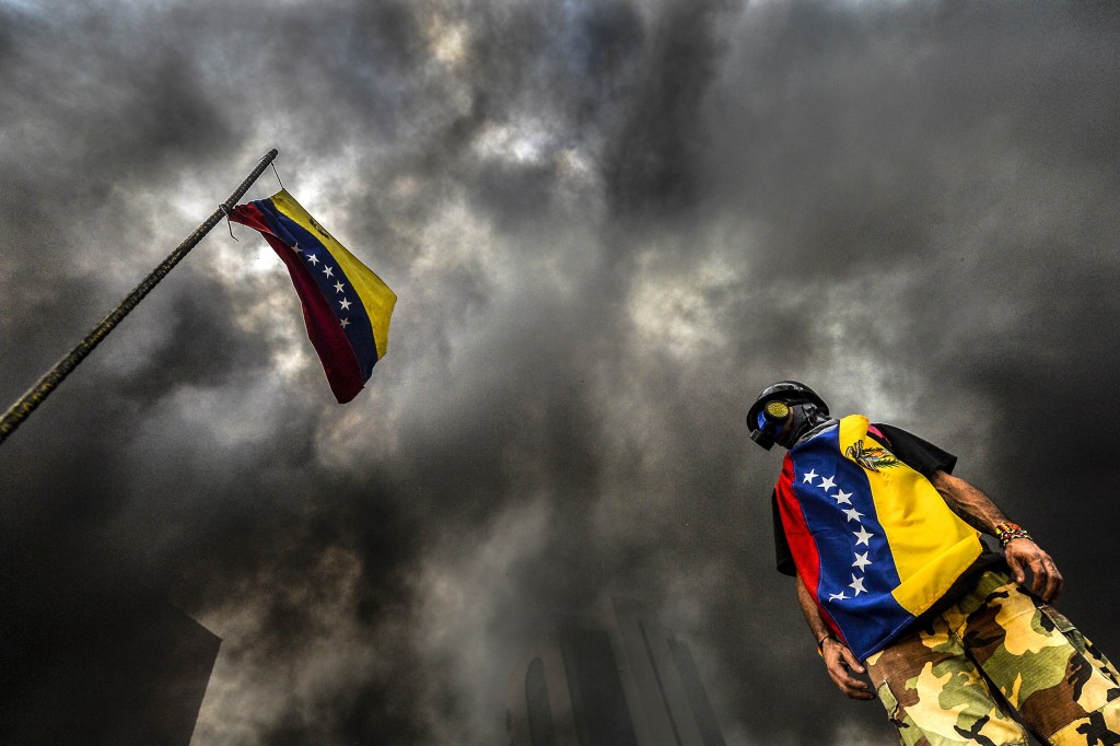 Protestos na Venezuela