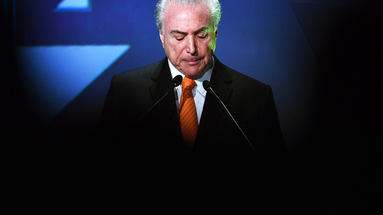 O presidente Michel Temer (PMDB)
