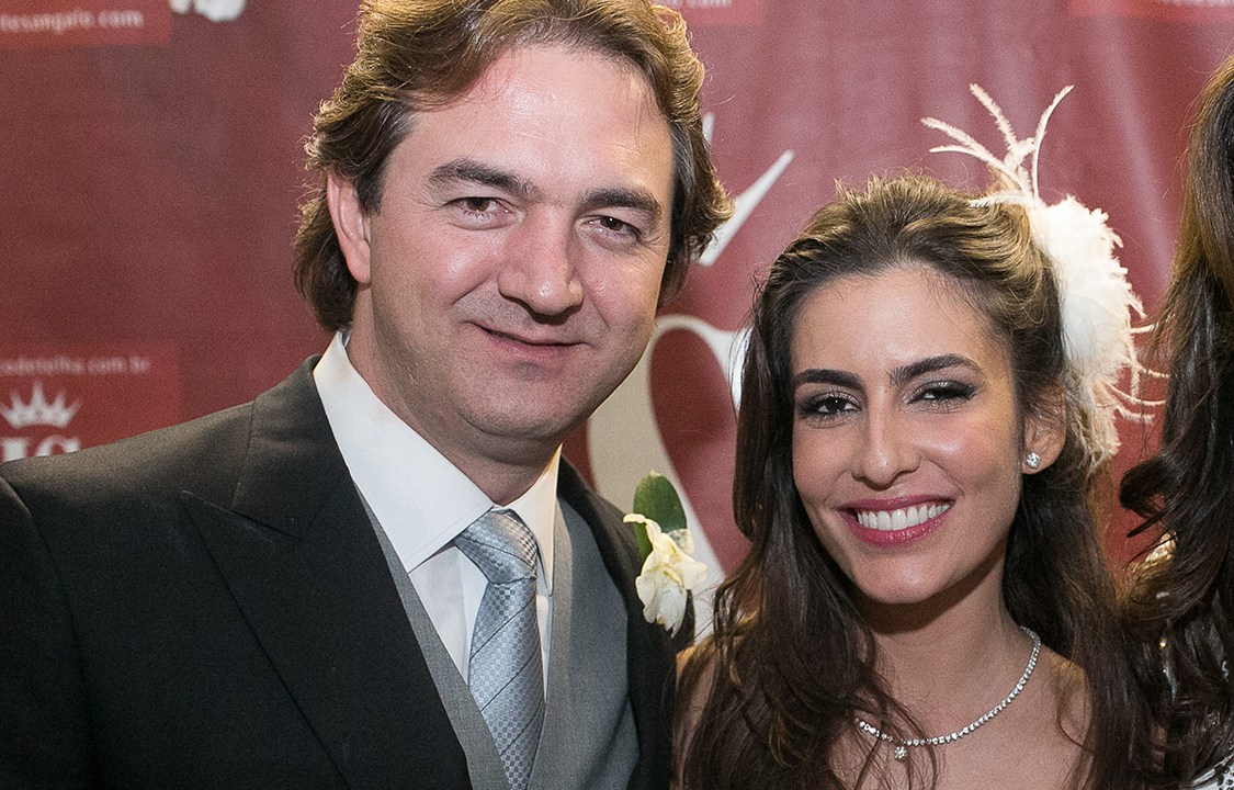 Casamento da jornalista Ticiana Villas Boas e do empresário Joesley Batista, presidente do Grupo JBS Friboi