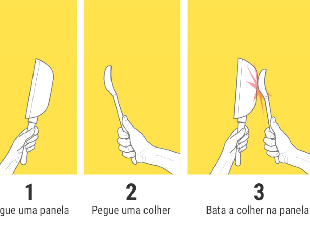 Tutorial prático ensina como bater panelas | VEJA