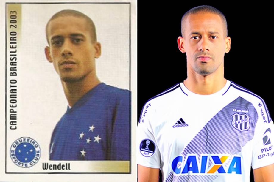 Wendell<span> em 2003 estava no Cruzeiro. Em 2017 jogará pela Ponte Preta</span>