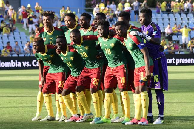 Seleção camaronesa disputa Copa das Confederações 2017 - Rússia