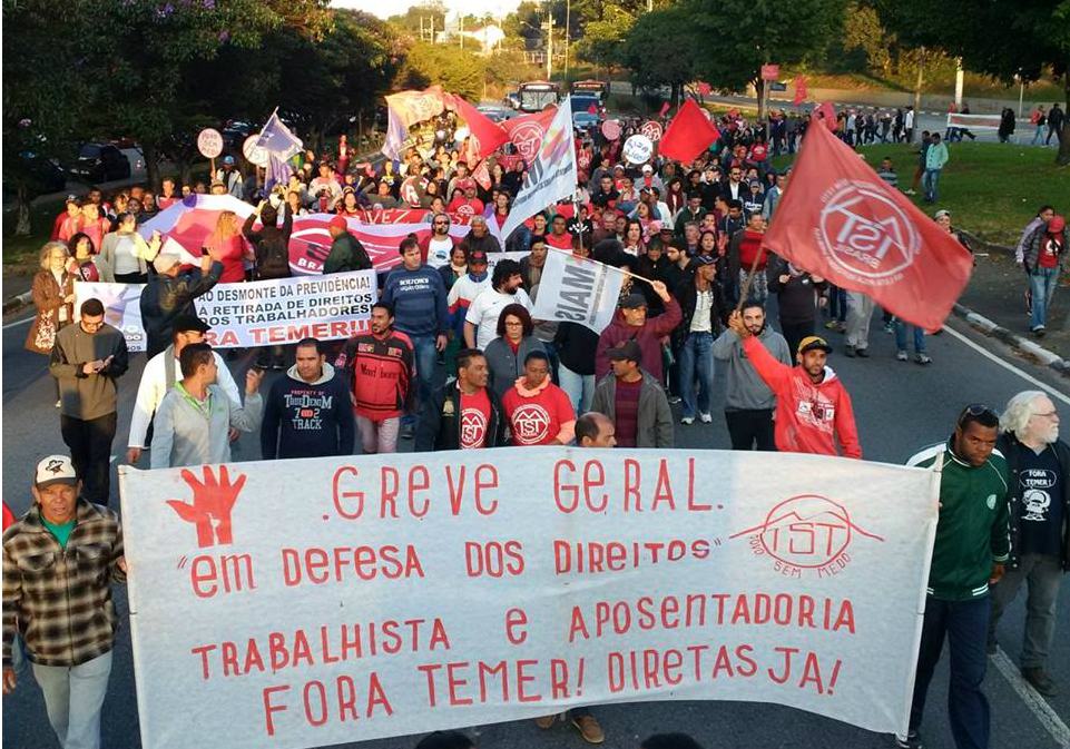 Protestos em São Paulo nesta sexta (30)