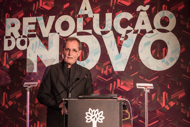 Walter Longo, presidente do grupo Abril, durante palestra no Fórum A Revolução do Novo: A Transformação do Mundo