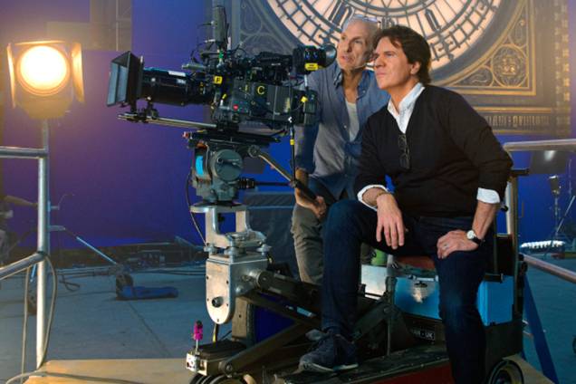 O diretor Rob Marshall durante as gravações de "A Volta de Mary Poppins" O diretor Rob Marshall durante as gravações de "A Volta de Mary Poppins"