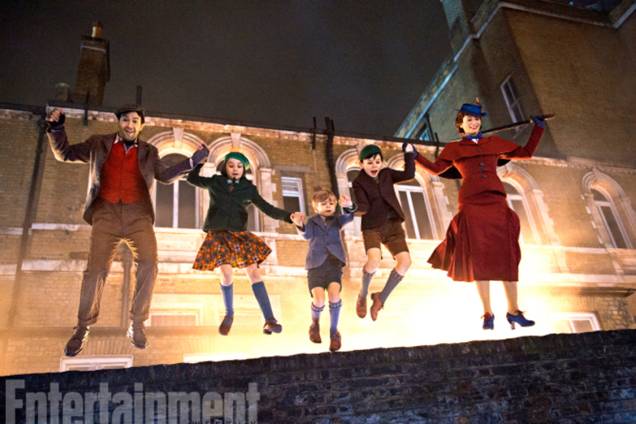 O filme "A Volta de Mary Poppins" O filme "A Volta de Mary Poppins"
