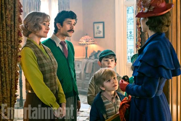 O filme "A Volta de Mary Poppins" O filme "A Volta de Mary Poppins"