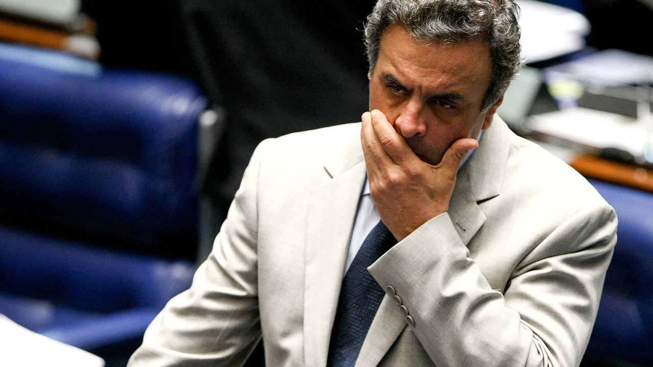 Senador afastado Aécio Neves (PSDB-MG) - 10/07/2013