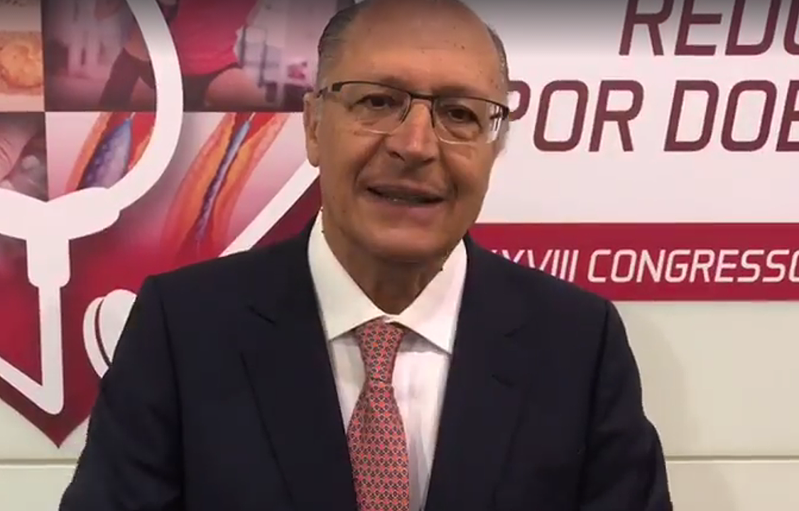 Geraldo Alckmin comparece ao XXXVIII Congresso da Sociedade de Cardiologia do Estado de São Paulo